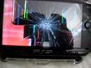 Smashed PSP LCD Screen
