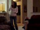 wii tennis gone bad.