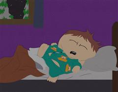 Cartman Snoozing