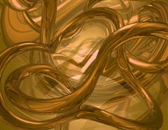 Gold Flowing