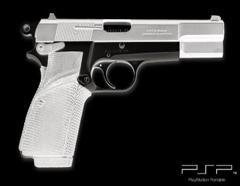 A Gun.