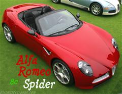 Alfa Romeo 8c Spider
