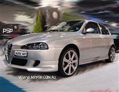 Silver Alfa Romeo 147